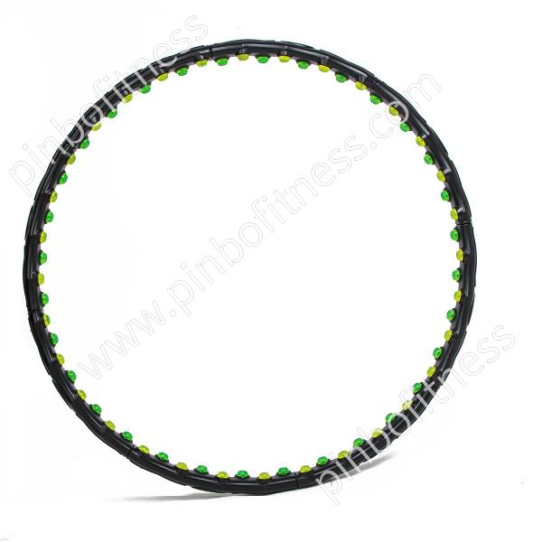 FA-C052  Detachable Plastic Hula Hoop with Massage Points